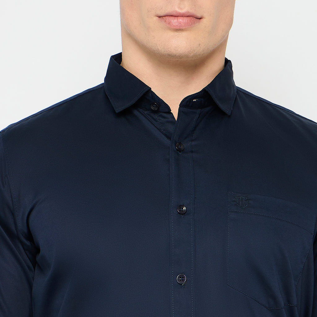 Duke Urban Men Full Sleeve Cotton Shirt (SDO8PLSA)