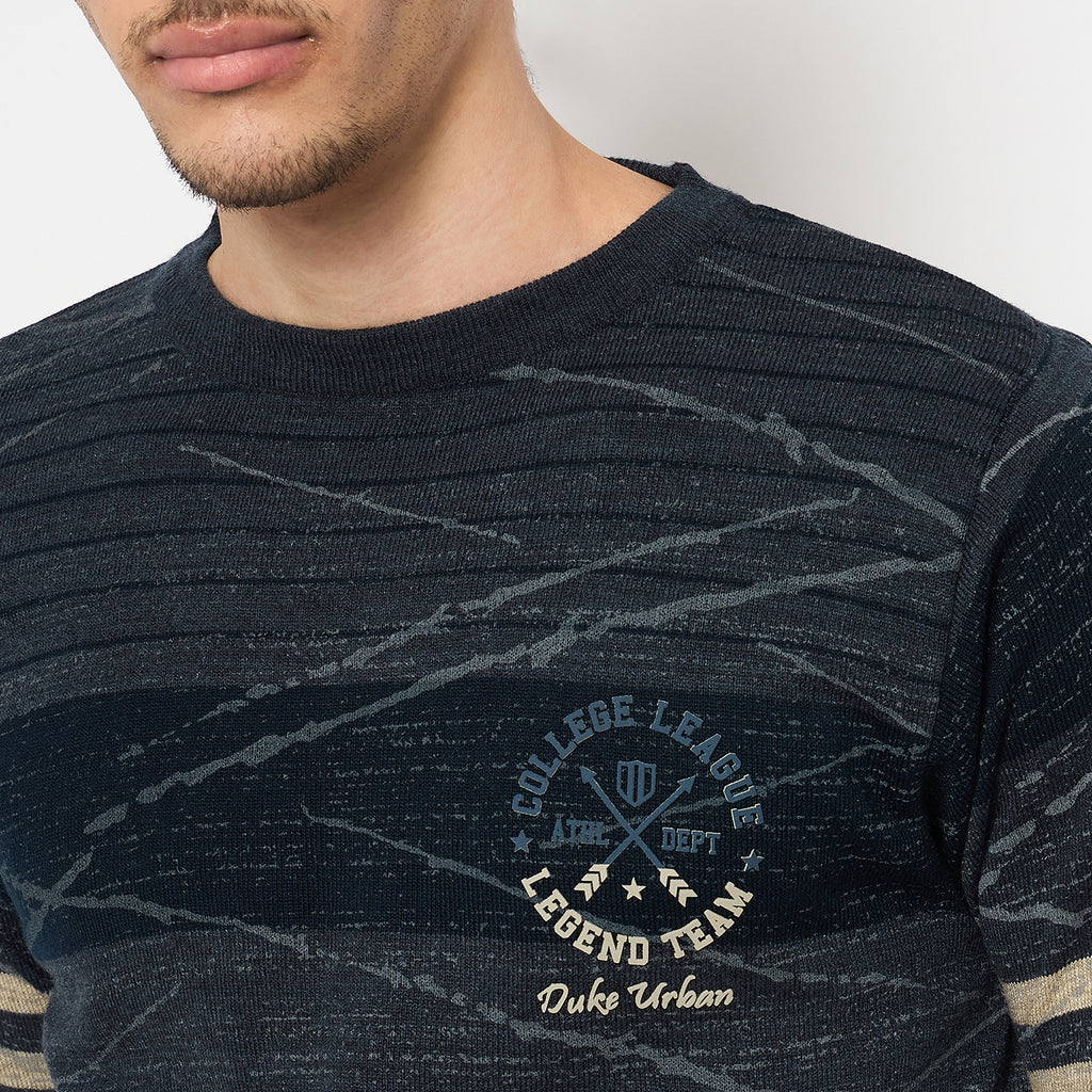 Duke Urban Men Full Sleeve Round Neck Sweater (SDS2210)