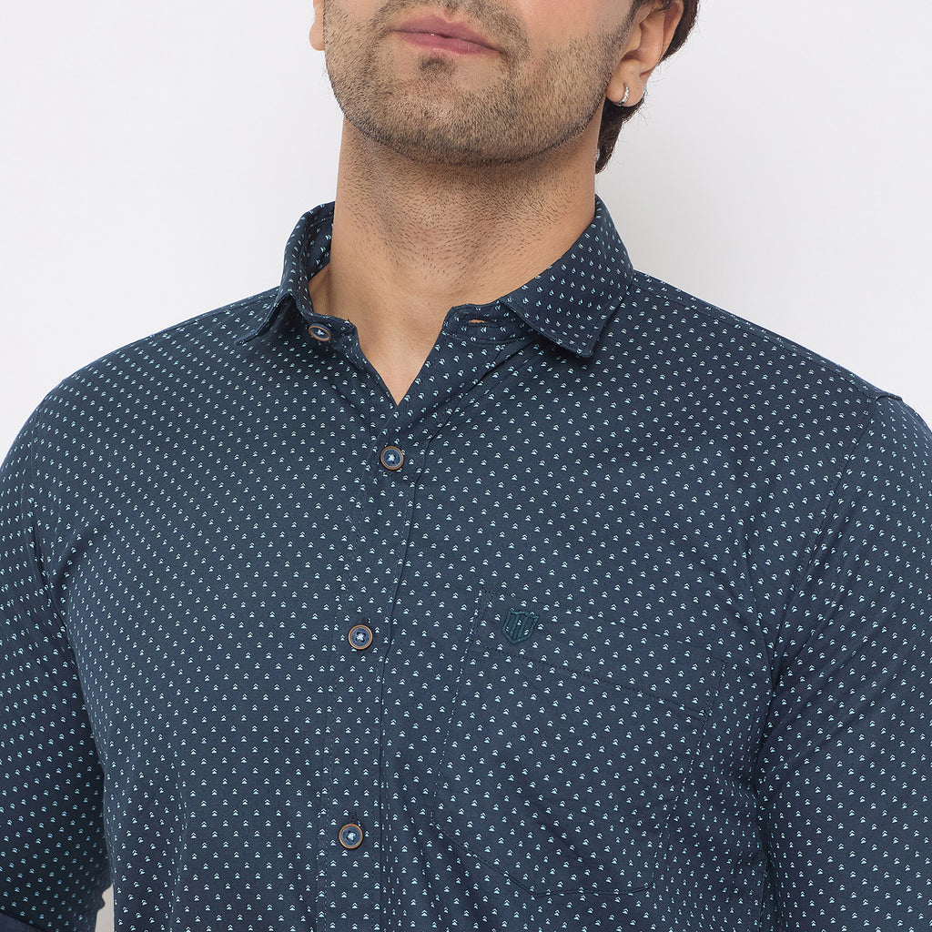 Duke Urban Men Full Sleeve Cotton Shirt (SDO8PRI)