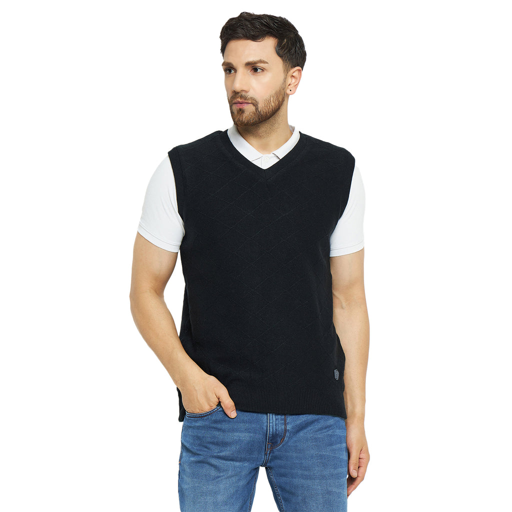Duke Urban Men Sleeveless Regular Fit Reversible Sweater (SDS2173)