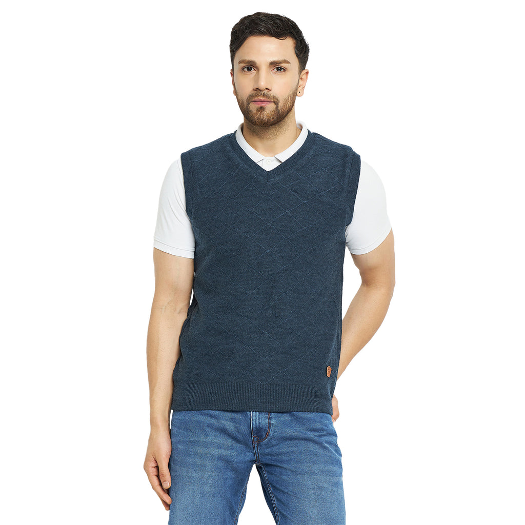 Duke Urban Men Sleeveless Regular Fit Reversible Sweater (SDS2173)