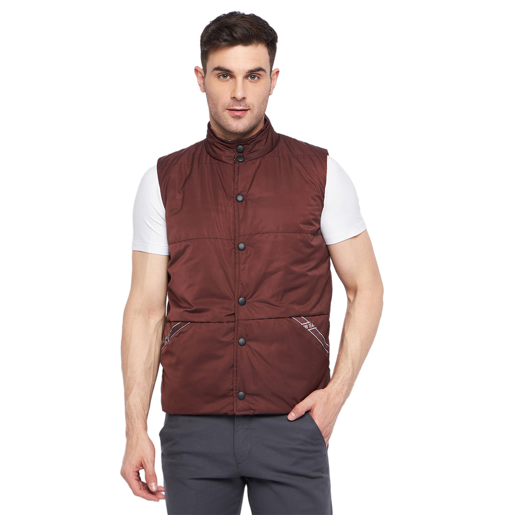 Duke Urban Men Sleeveless Reversible Jacket (SDZ3057)