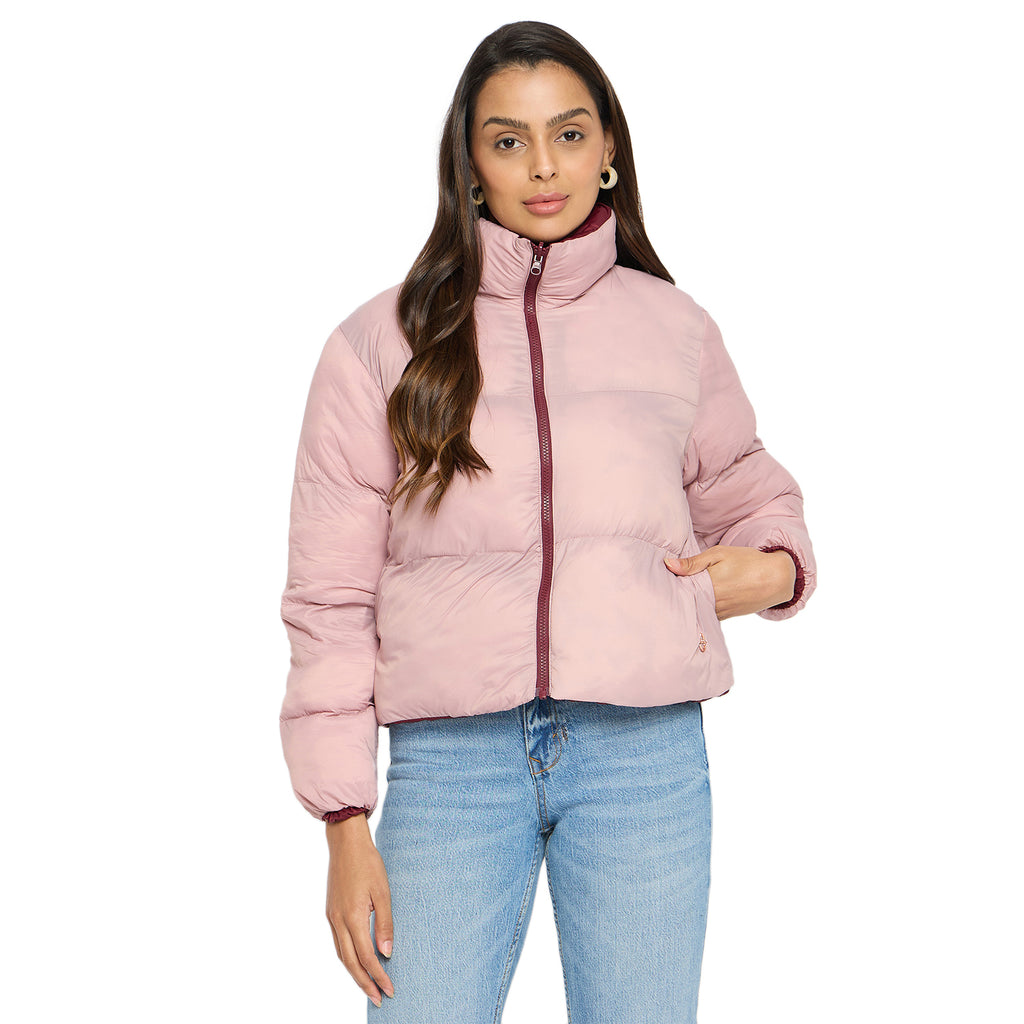 Duke Urban Women Full Sleeve Short Reversible Jacket (SDZ4044)