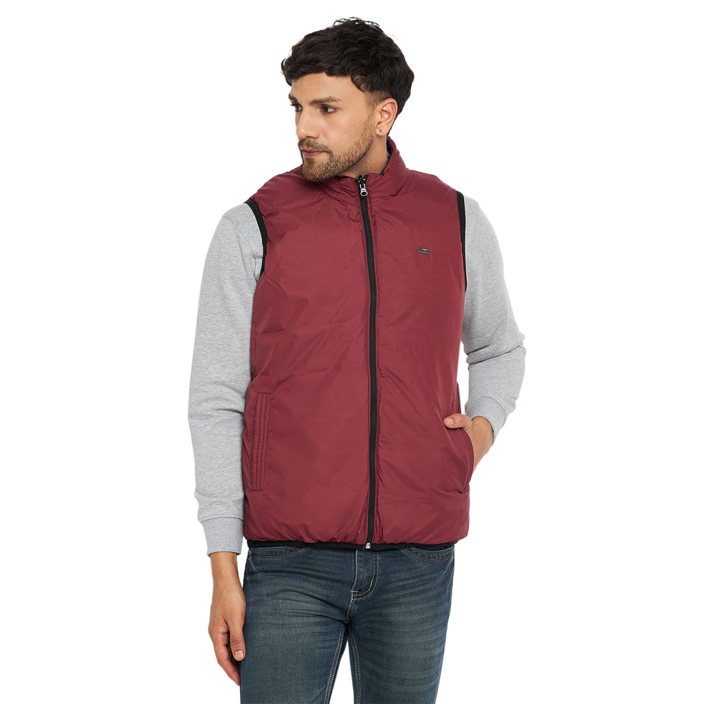 Duke Urban Men Sleeveless Reversible Jacket (SDZ1872)