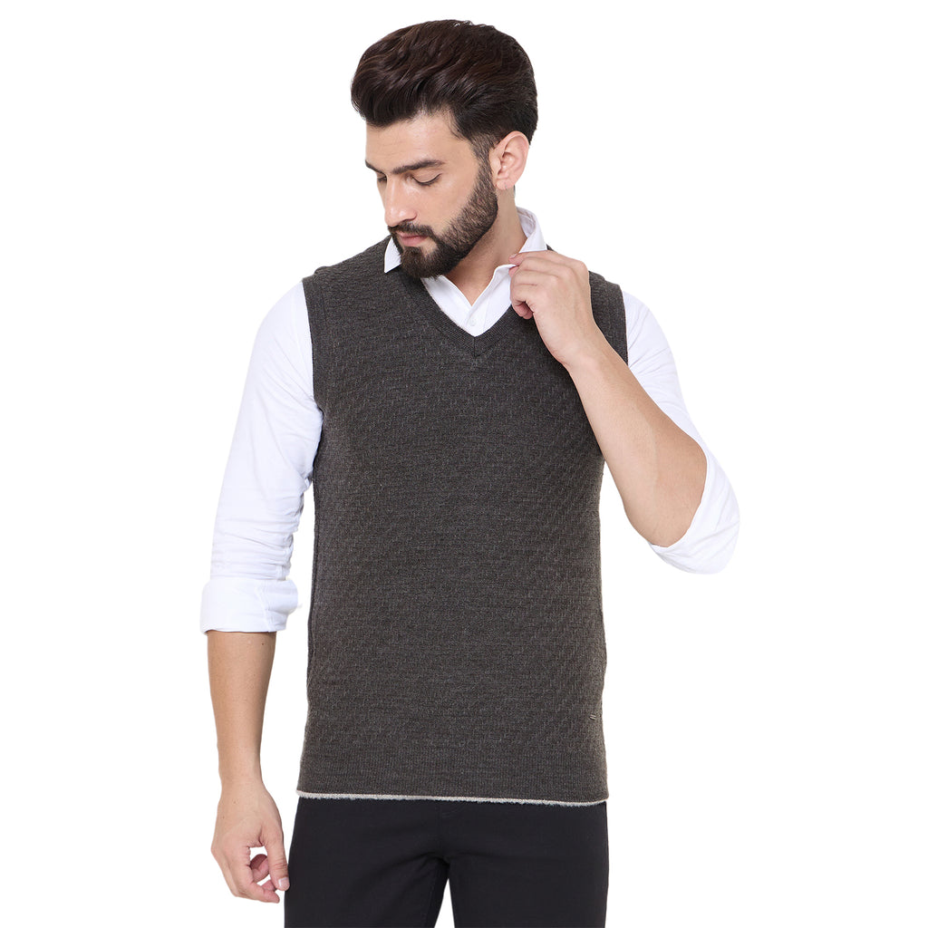 Duke Urban Men V Neck Reversible Sweater (SDS2285)