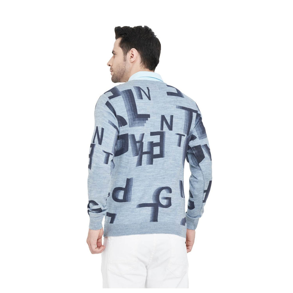 Duke Urban Men Full Sleeve V-Neck Sweater (SDS8057)