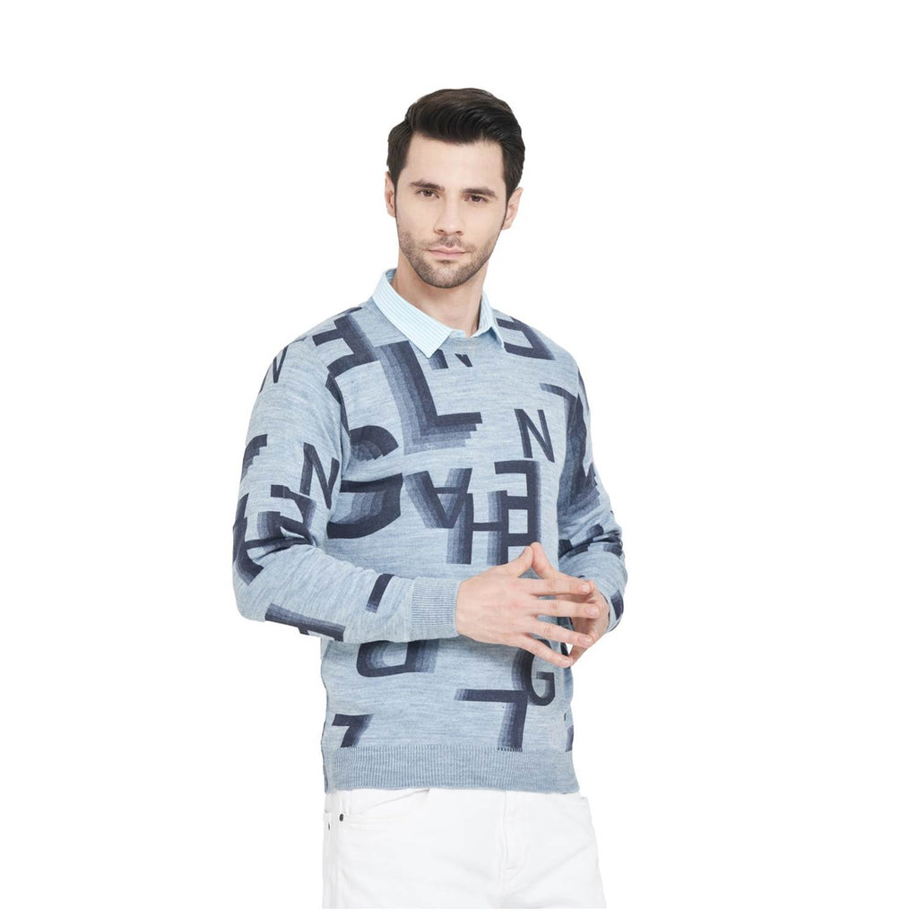 Duke Urban Men Full Sleeve V-Neck Sweater (SDS8057)