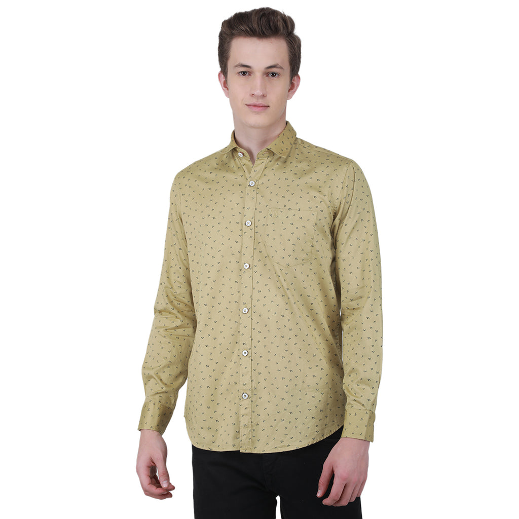 Duke Stardust Men Full Sleeve  Cotton Shirt (SDO5PRS)
