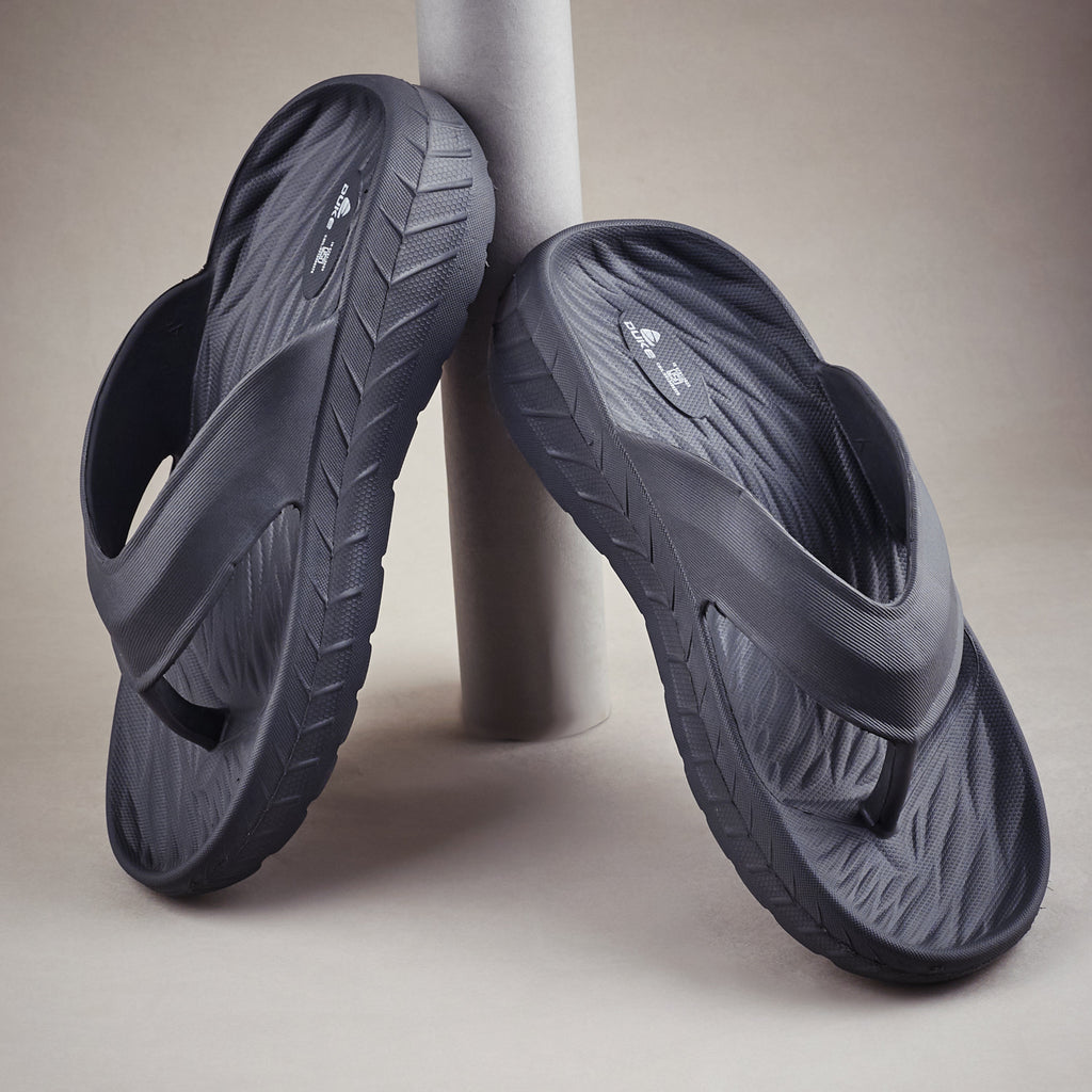 Duke Men Textured Thong Flip-Flops (FWC6179)