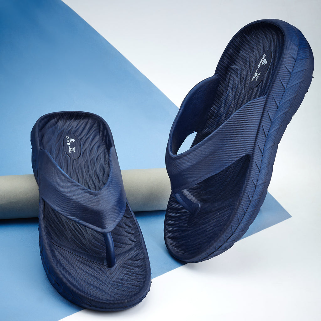 Duke Men Textured Thong Flip-Flops (FWC6179)