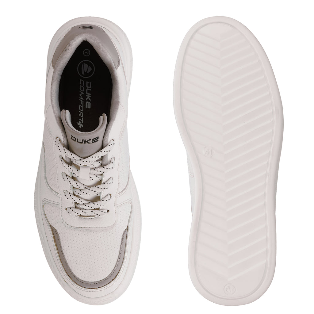 Duke Men Textured Sneakers (FWOL2537)