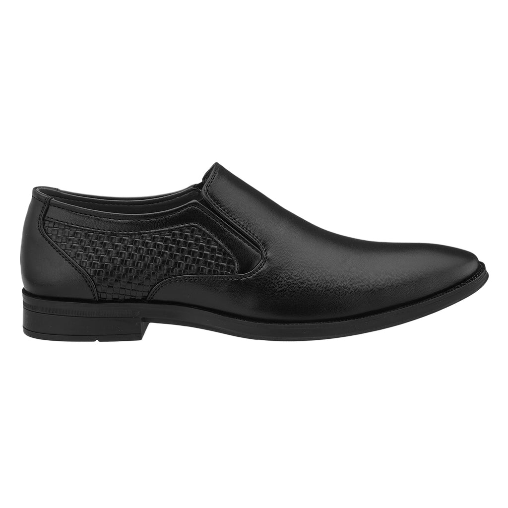 Duke Men Textured Formal Slip On Shoes (FWOL5039)