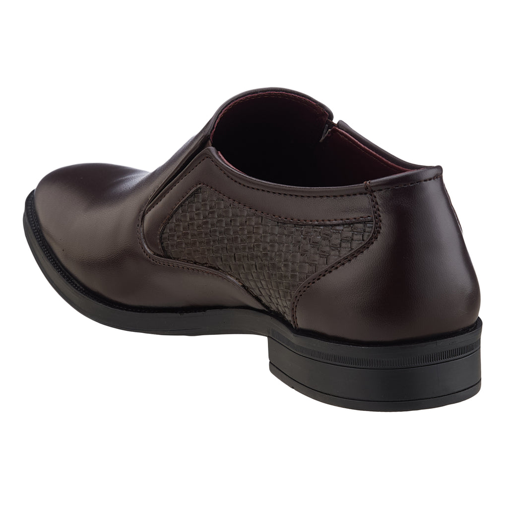 Duke Men Textured Formal Slip On Shoes (FWOL5039)