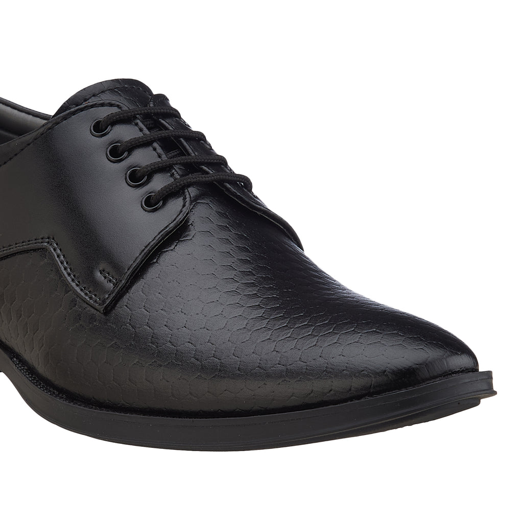 Duke Men Textured Formal Derbys (FWOL5036)