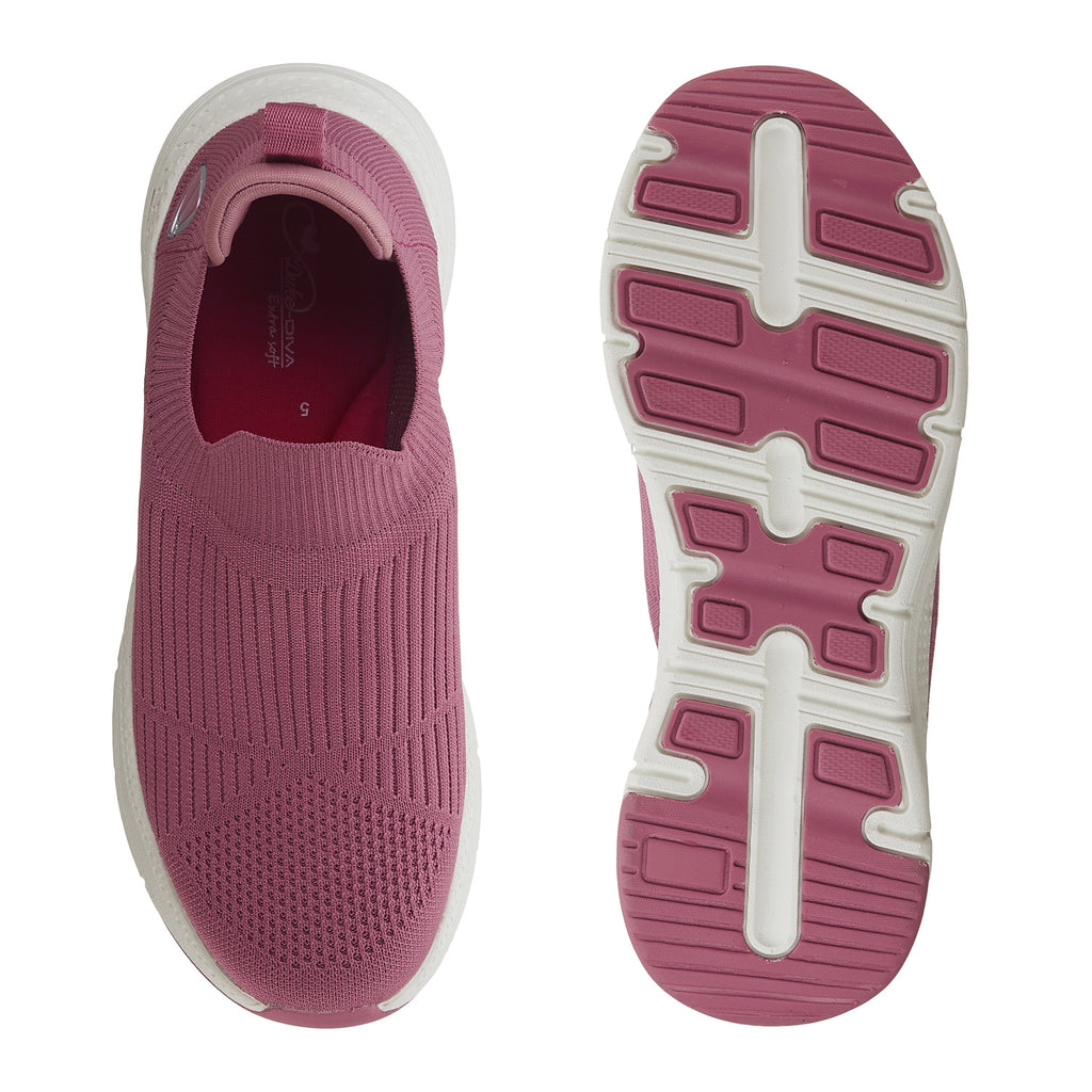 Duke Women Knitted Sports Shoes (XFOL1555)