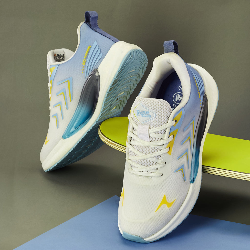 Duke Men Flyknit Mesh Running Shoes (FWOL2059)