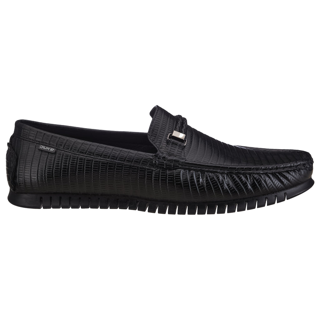 Duke Men Textured Loafers (FWOL4014)