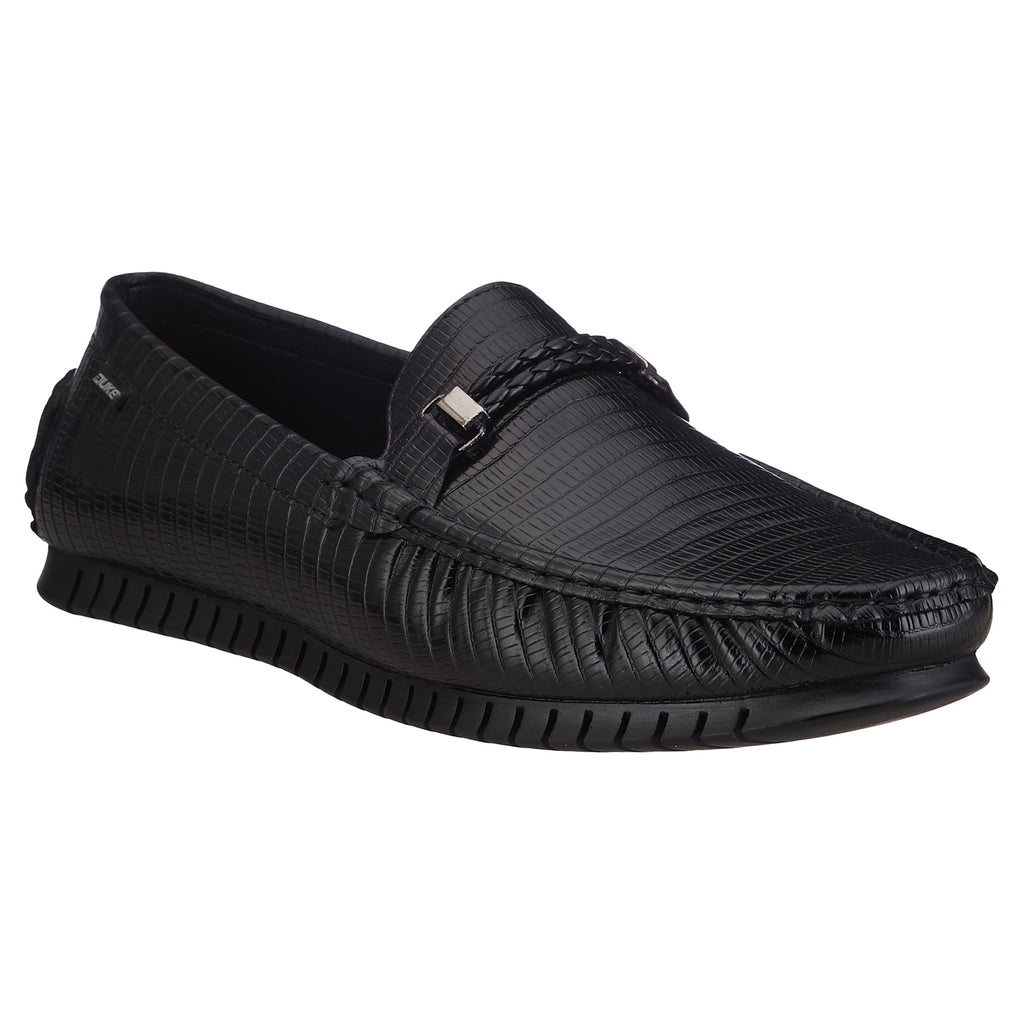 Duke Men Textured Loafers (FWOL4014)