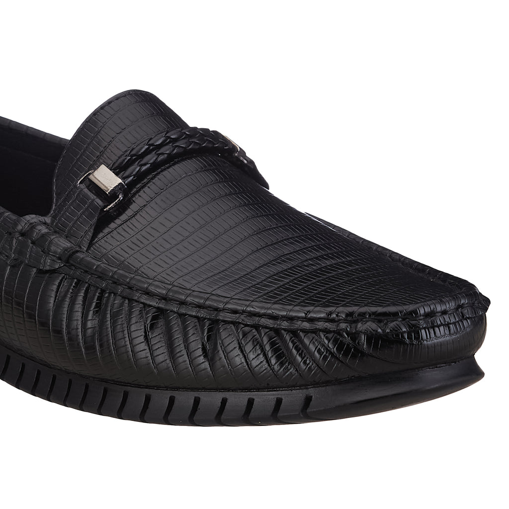 Duke Men Textured Loafers (FWOL4014)