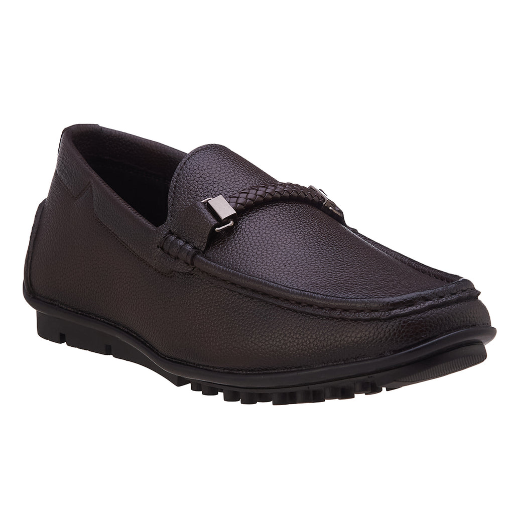 Duke Men Textured Lightweight Loafers (FWOL4029)