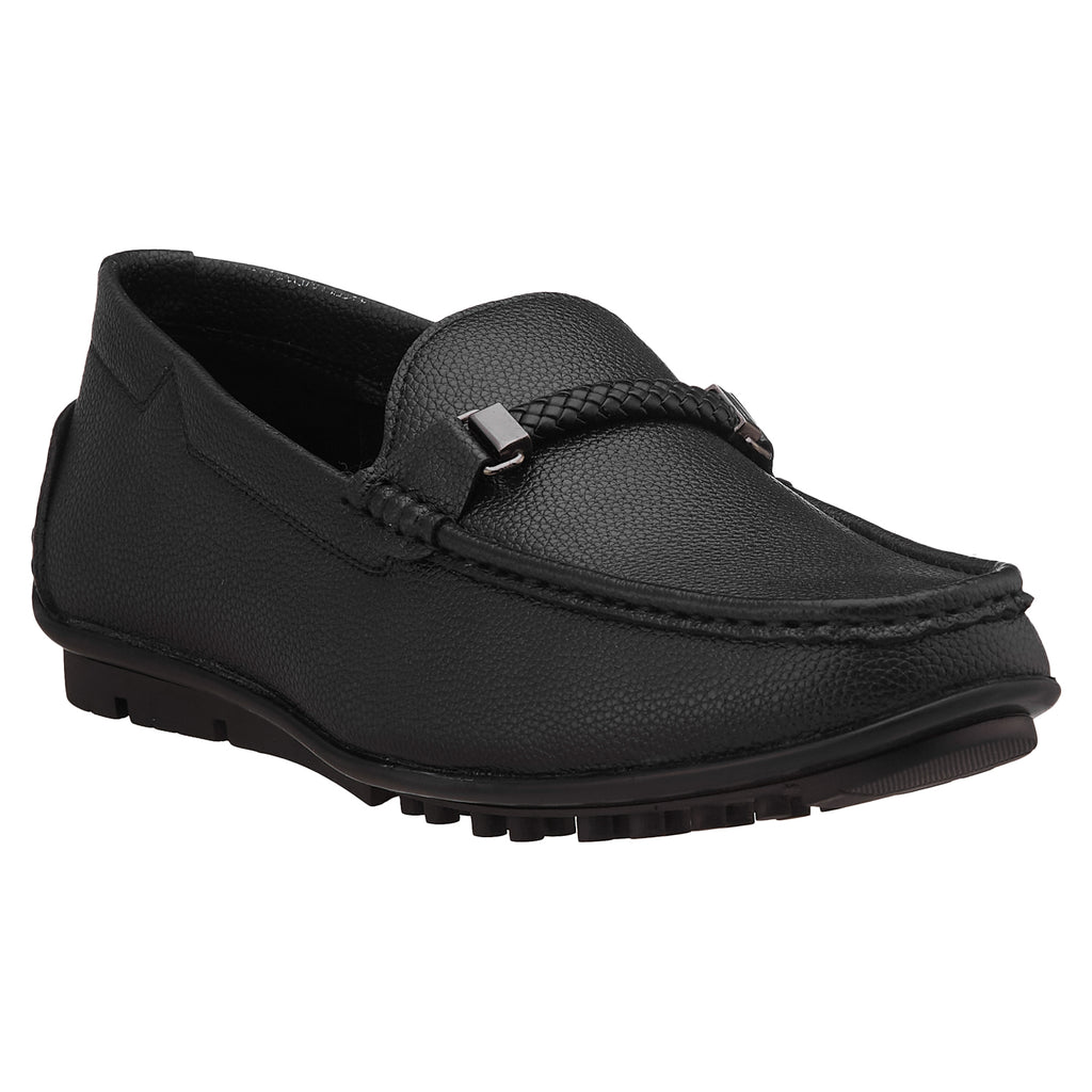 Duke Men Textured Lightweight Loafers (FWOL4029)