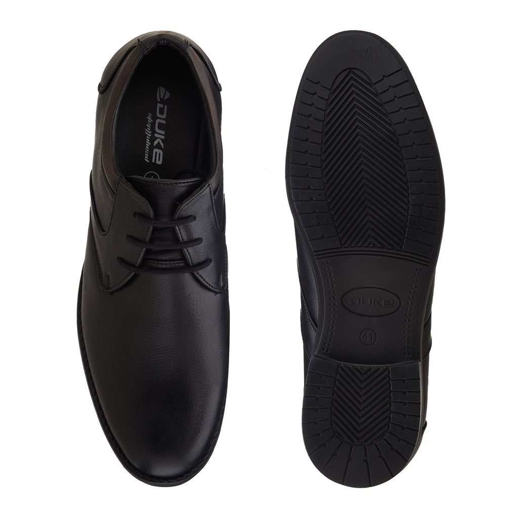 Duke Men Textured Formal Derbys (FWOL5034)