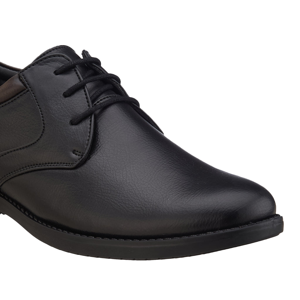 Duke Men Textured Formal Derbys (FWOL5034)