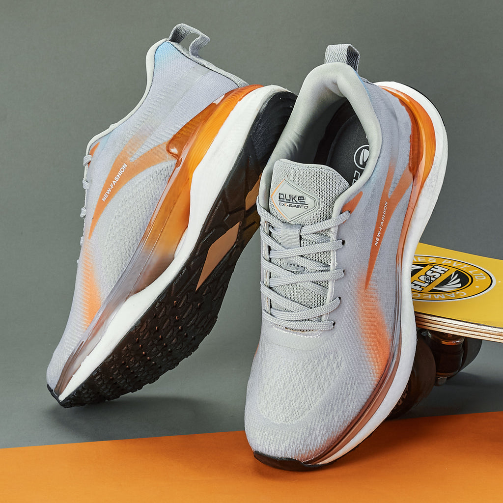 Duke Men Flyknit Mesh Sports Shoes (FWOL2080)