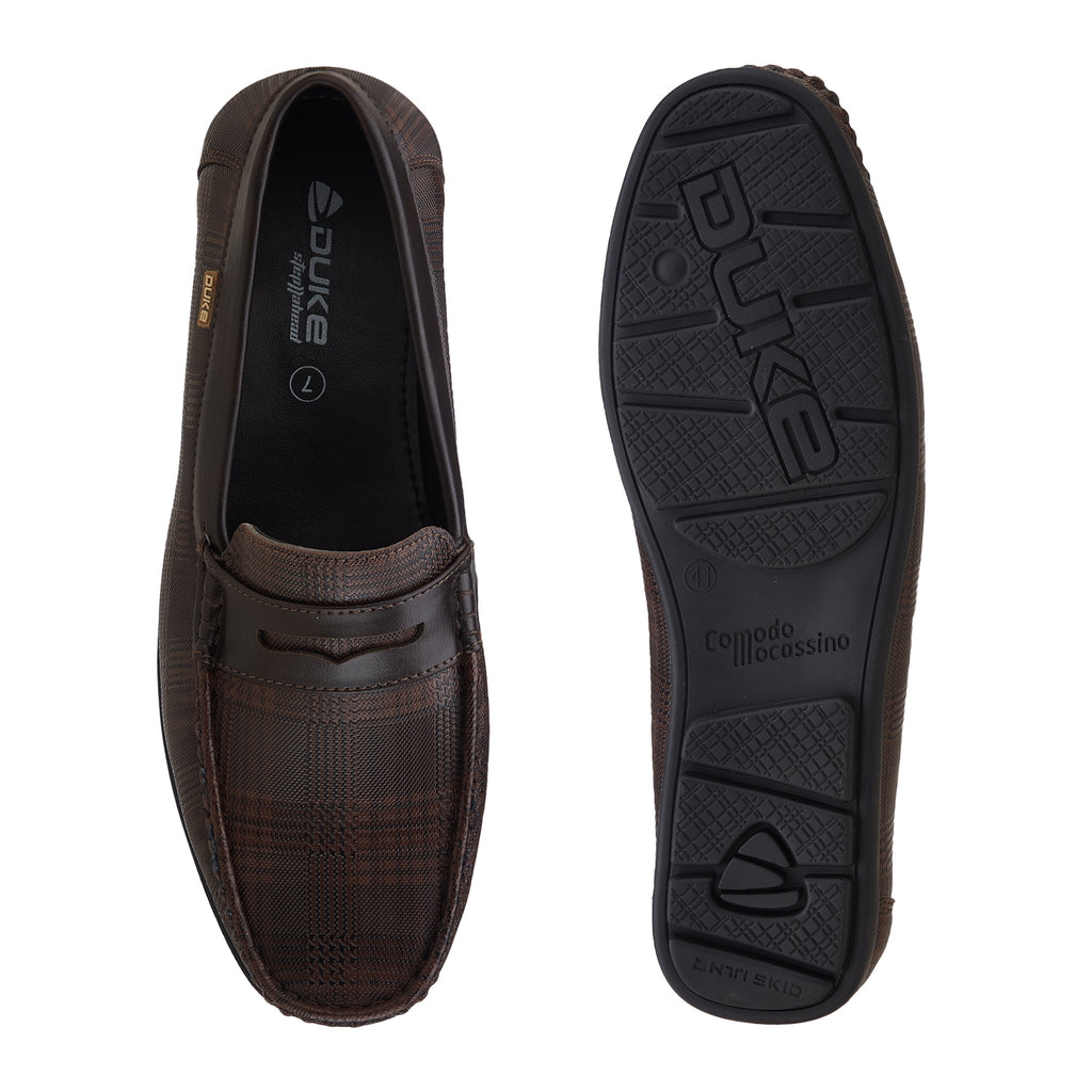 Duke Men Printed Loafers (FWOL4023)