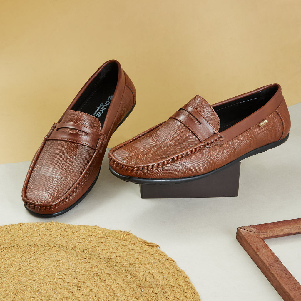 Duke Men Printed Loafers (FWOL4023)