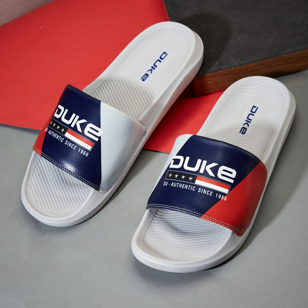 Duke Men Printed Sliders (FWC6183)