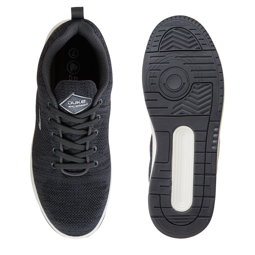 Duke Men Woven Design Lace-Ups Sneakers (FWOL2544)