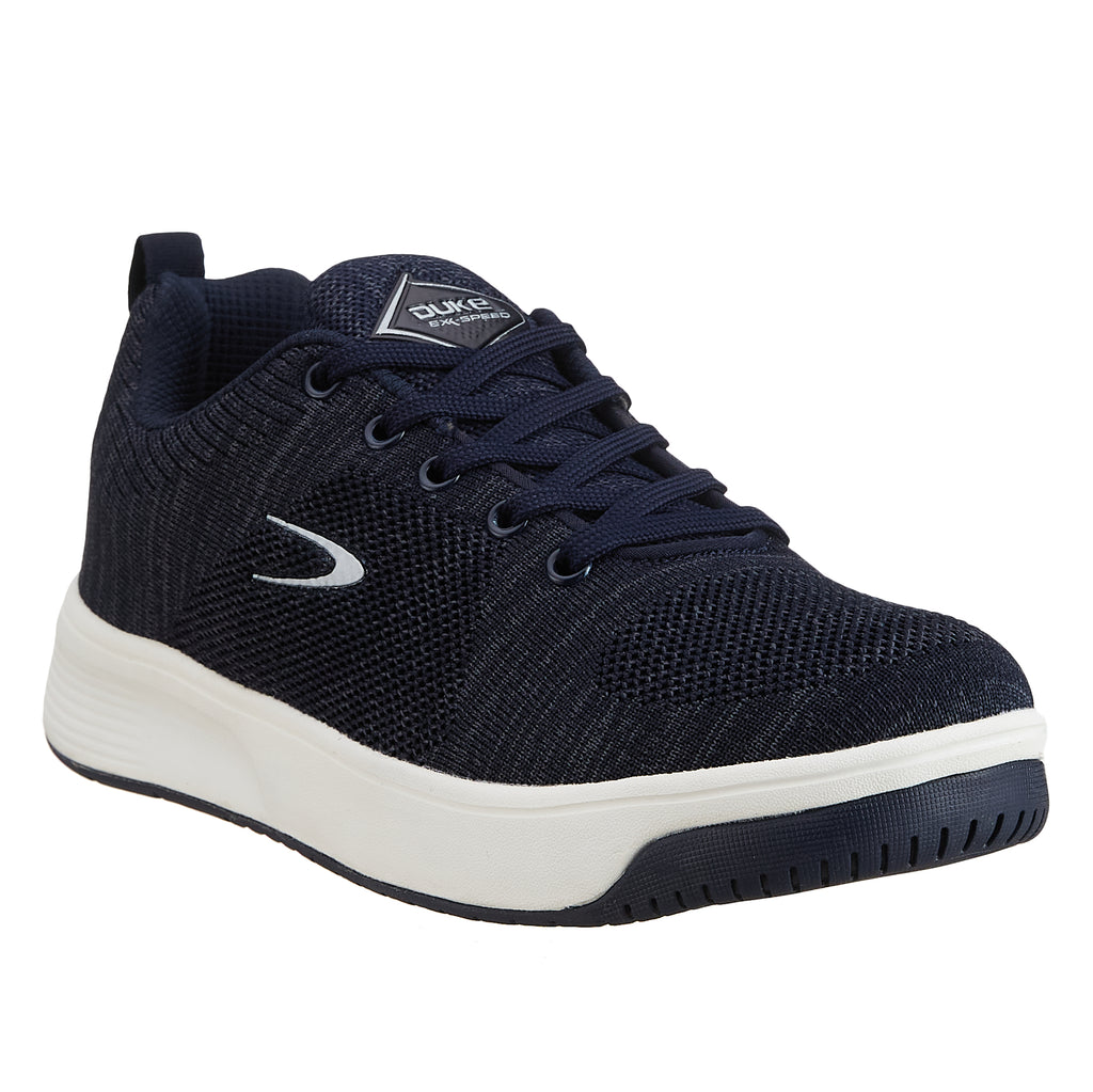 Duke Men Woven Design Lace-Ups Sneakers (FWOL2544)