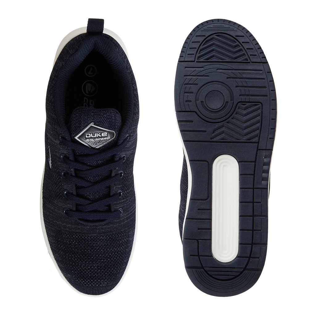 Duke Men Woven Design Lace-Ups Sneakers (FWOL2544)