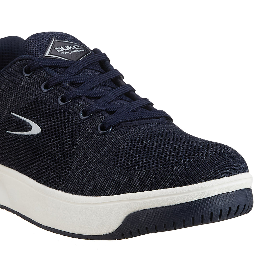 Duke Men Woven Design Lace-Ups Sneakers (FWOL2544)