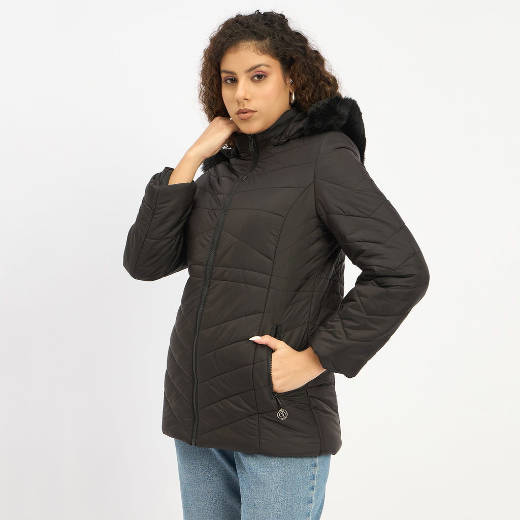Duke Urban Women Full Sleeve Long Jacket (SDZ4113)