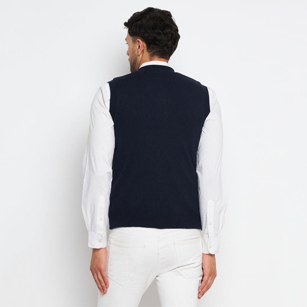 Duke Urban Men Sleeveless Reversible Sweater (SDS2036)