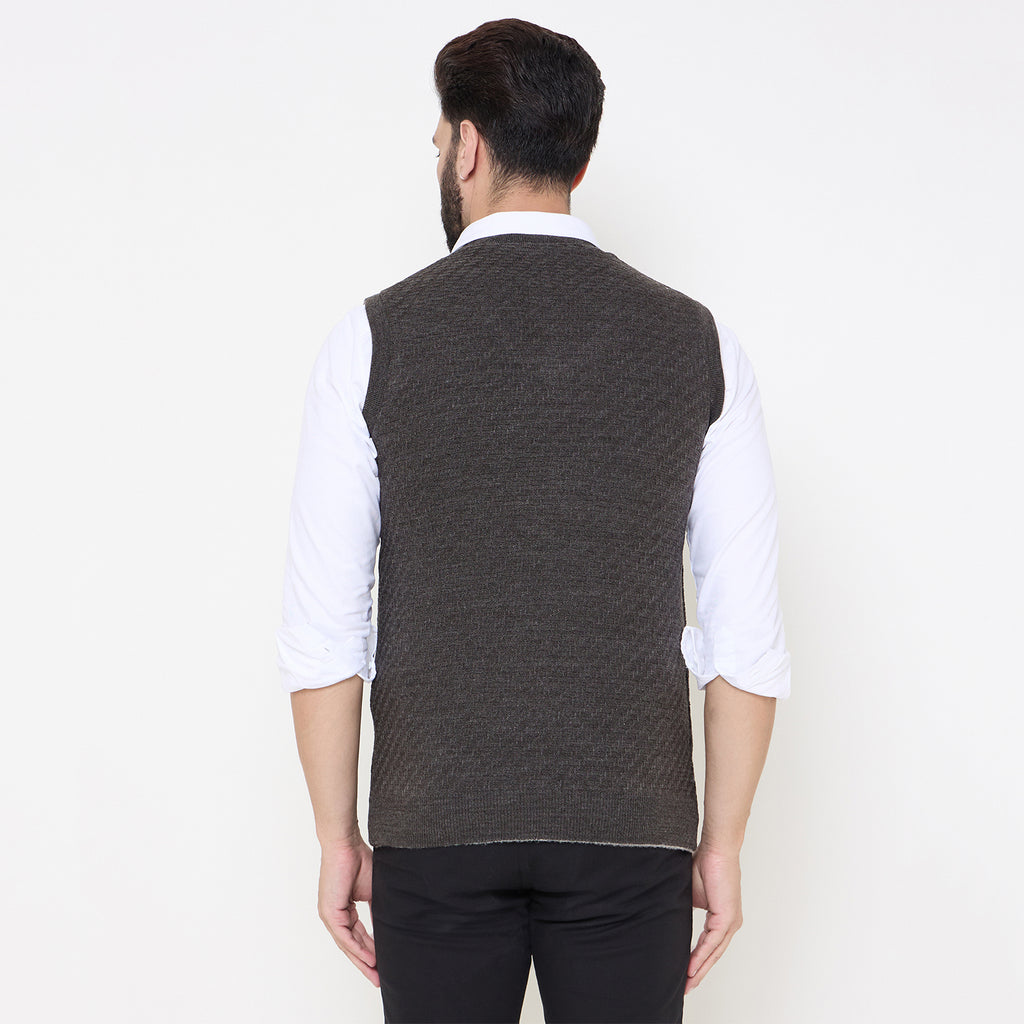 Duke Urban Men V Neck Reversible Sweater (SDS2285)