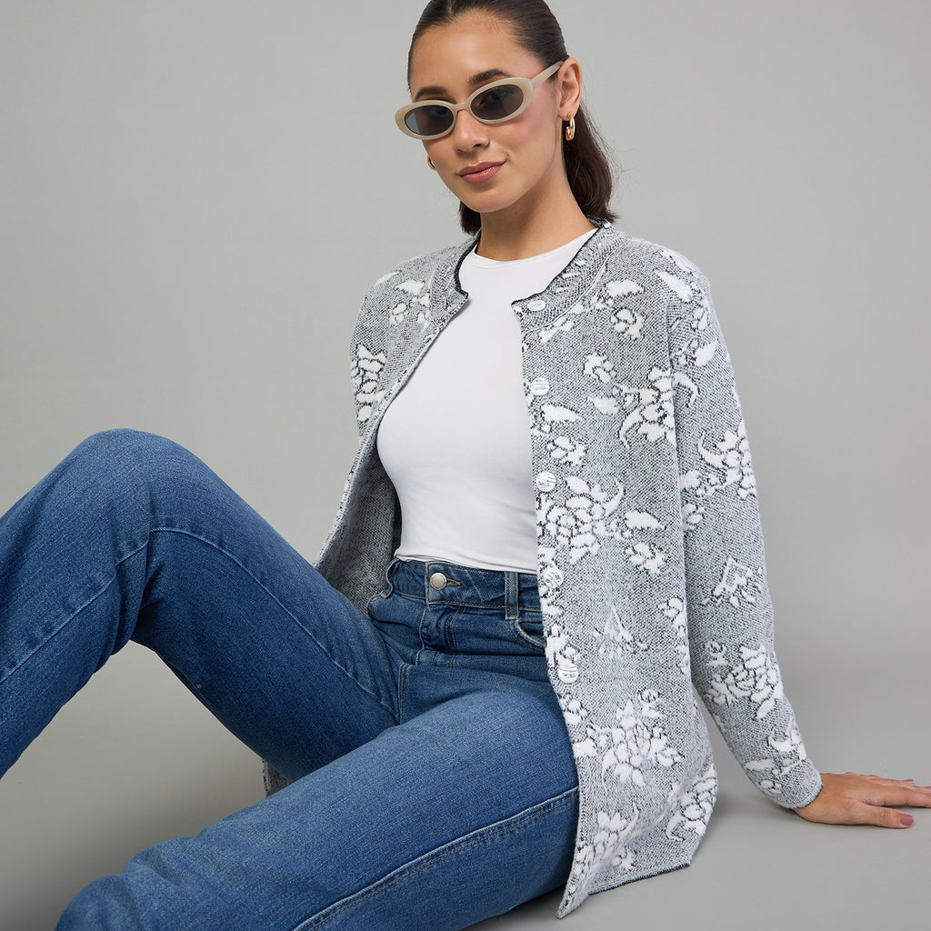 Duke Urban Women Front Open Regular Cardigan (ONSDS101)