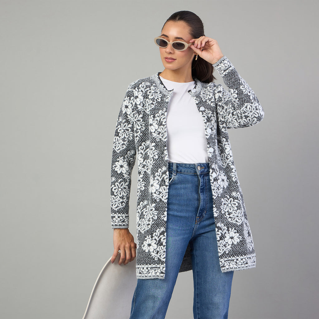 Duke Women Long Coat Shortstyle Cardigan (ONSDS106)