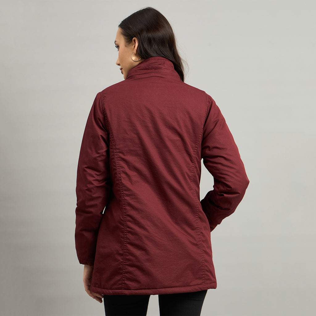 Duke Urban Women Short Style Hooded Bomber Jacket (SDZ4050R)