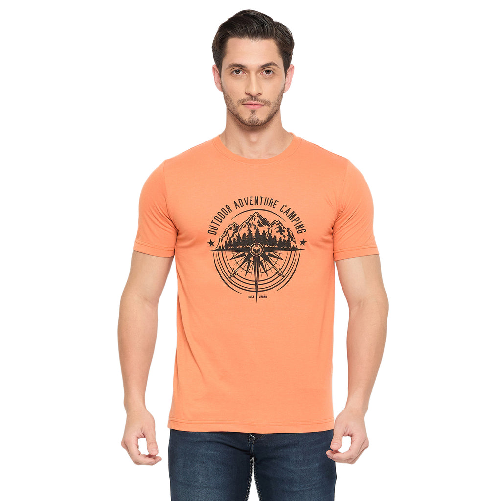 Duke Urban Men Half Sleeve Cotton Pack of 3 T-shirts  (ONSDVP42)