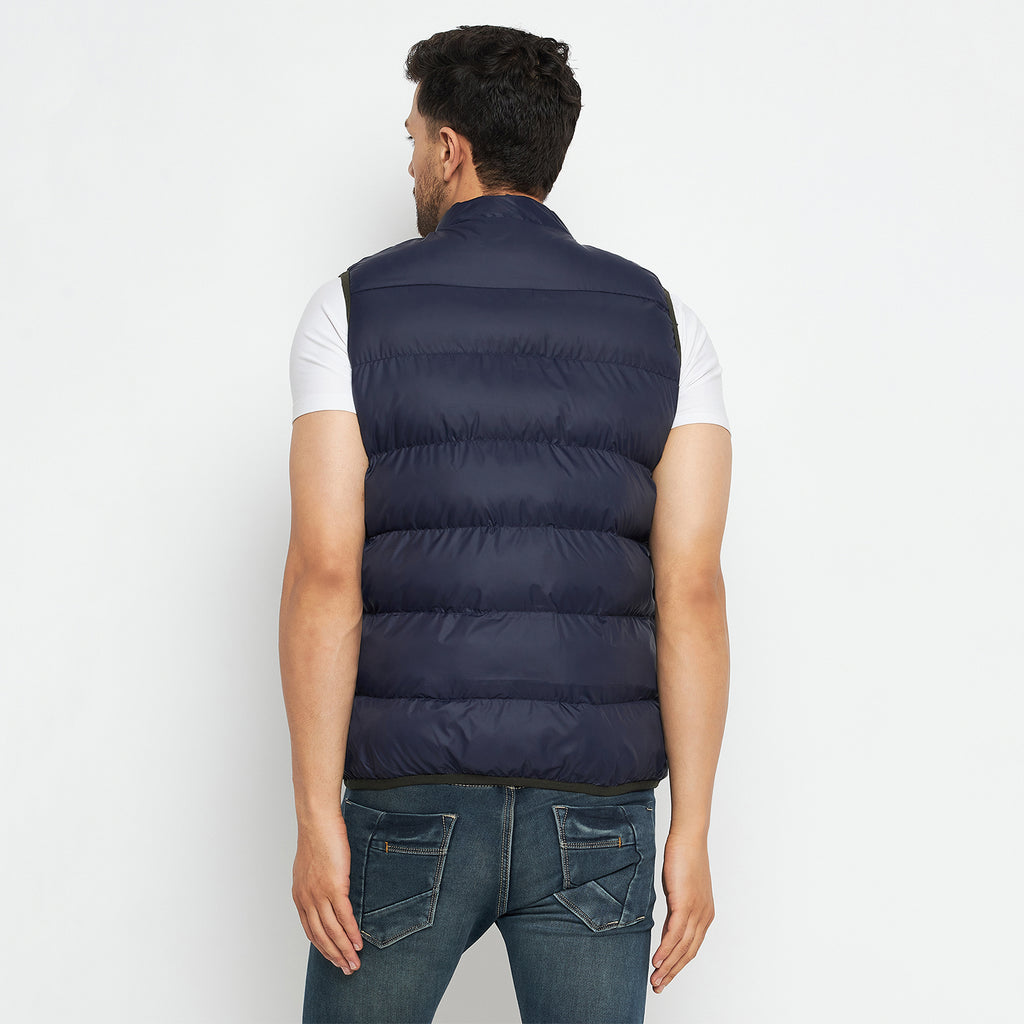 Duke Urban Men Sleeveless Reversible Jacket (SDZ1872)