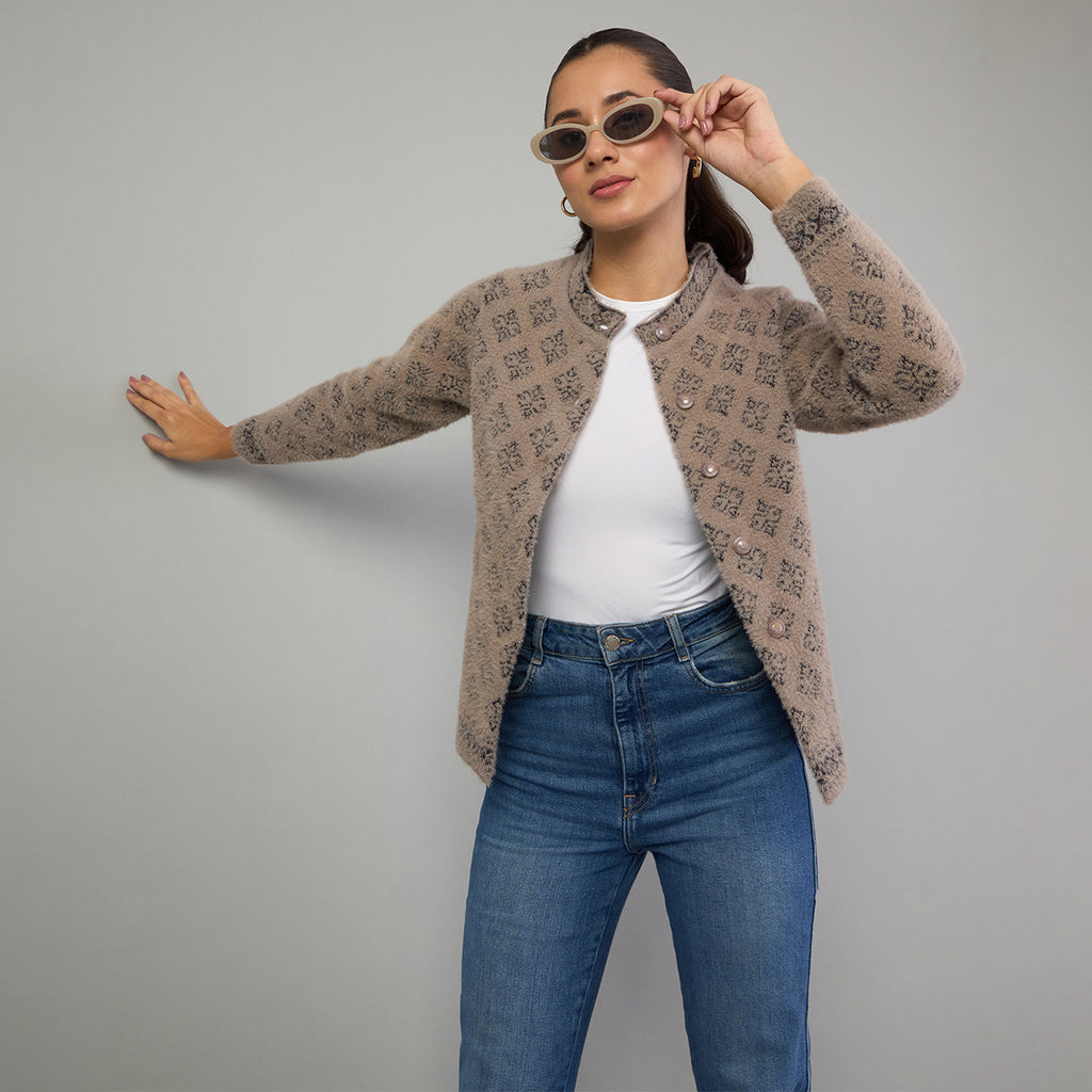 Duke Urban Women Front Open Short Cardigan (ONSDS105)