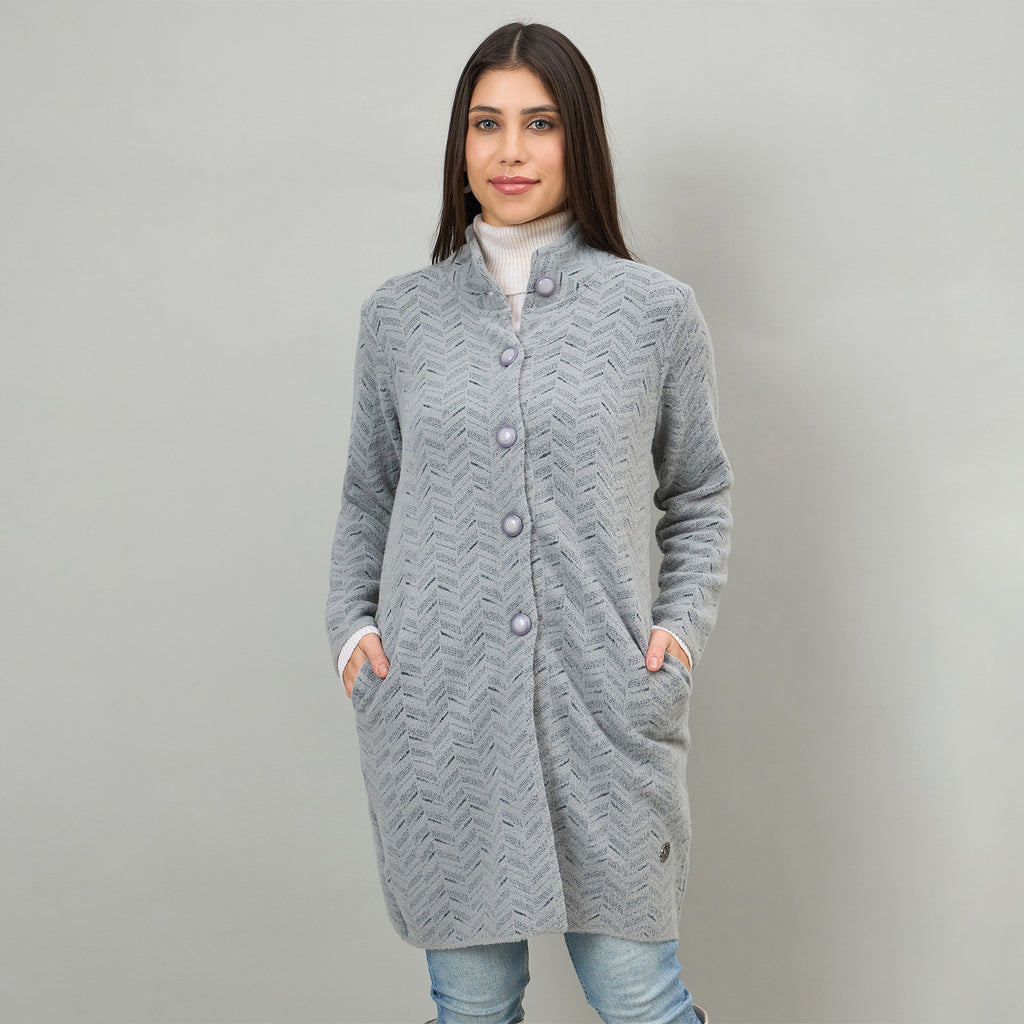 Duke Urban Women Long Coat Regular Sweater (SDS1334)