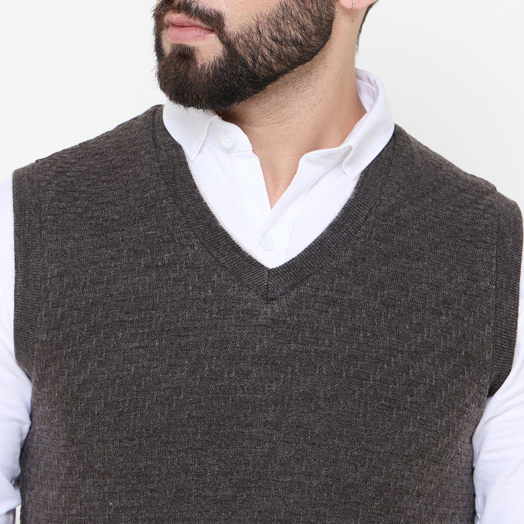 Duke Urban Men V Neck Reversible Sweater (SDS2285)