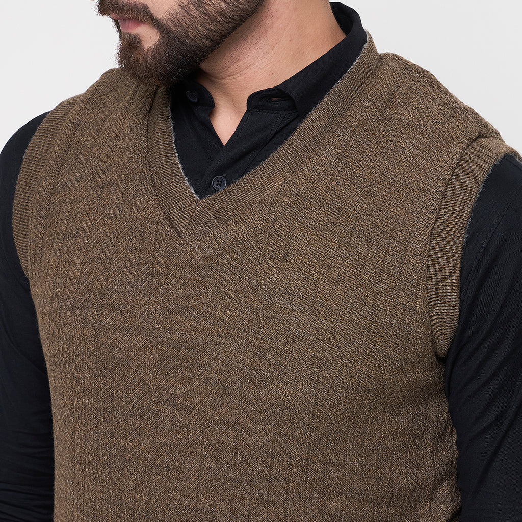 Duke Urban Men Sleeveless Reversible Sweater (SDS2294)