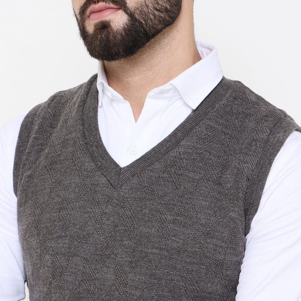 Duke Urban Men V Neck Reversible Sweater (SDS2287)