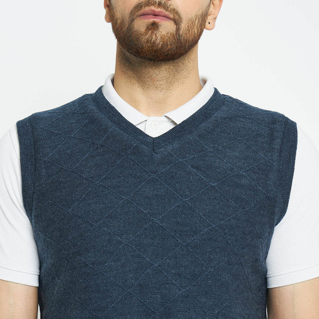 Duke Urban Men Sleeveless Regular Fit Reversible Sweater (SDS2173)