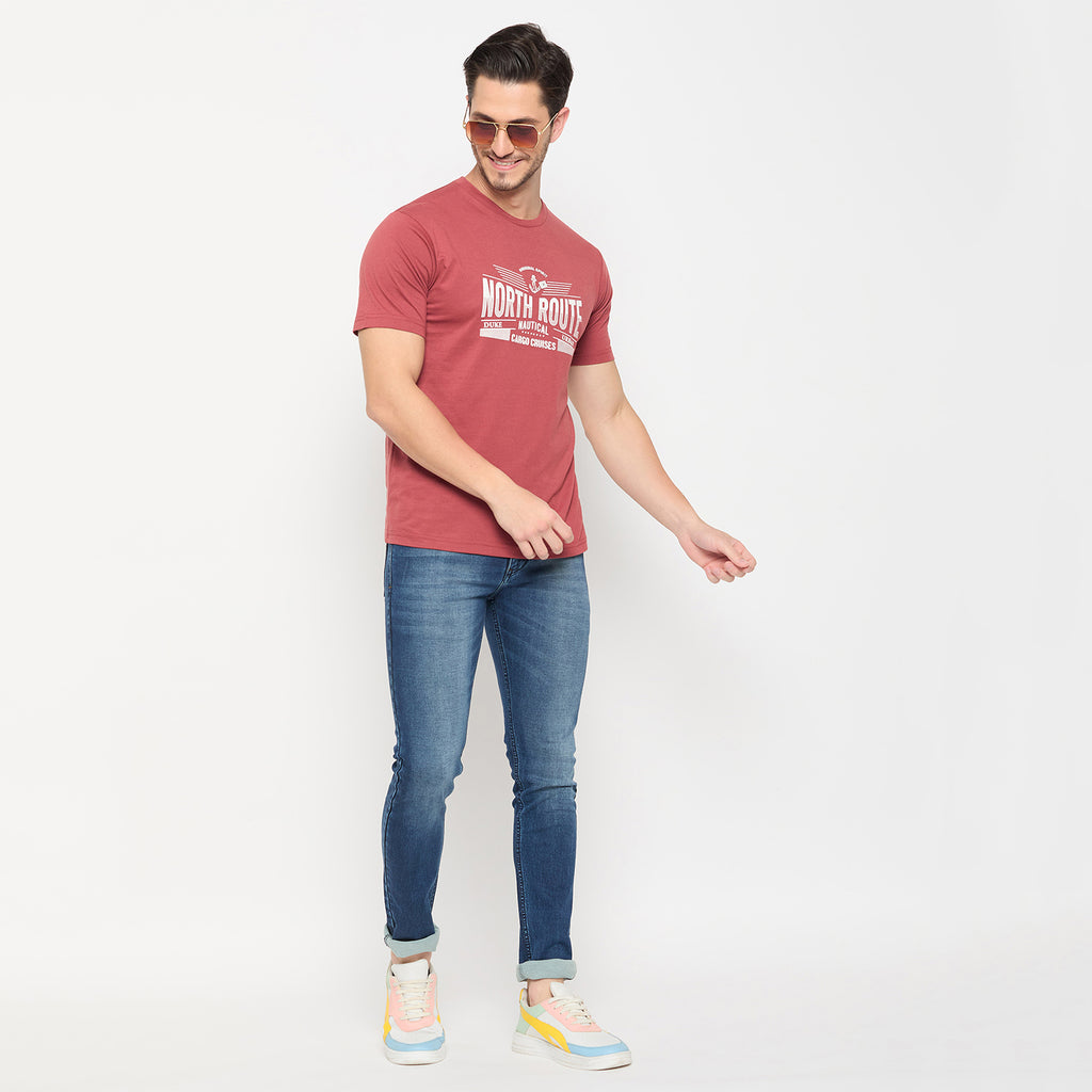 Duke Urban Men Half Sleeve Cotton Pack of 3 T-shirts  (ONSDVP42)